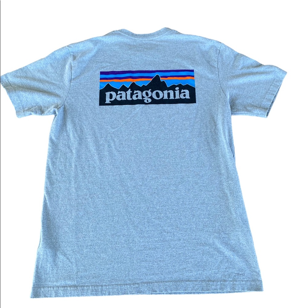Patagonia Responsibili-Tee Logo T-Shirt Men’s Size Medium GUC